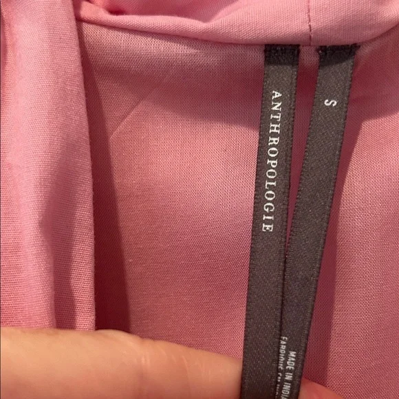 Anthropologie Pink Midi Dress - Picture 2 of 6